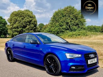 2016 AUDI A5 2.0 TDI Black Edition Plus Sportback 5dr Diesel Manual Euro 6 (s/s) (190 ps) &pound;9385.00
