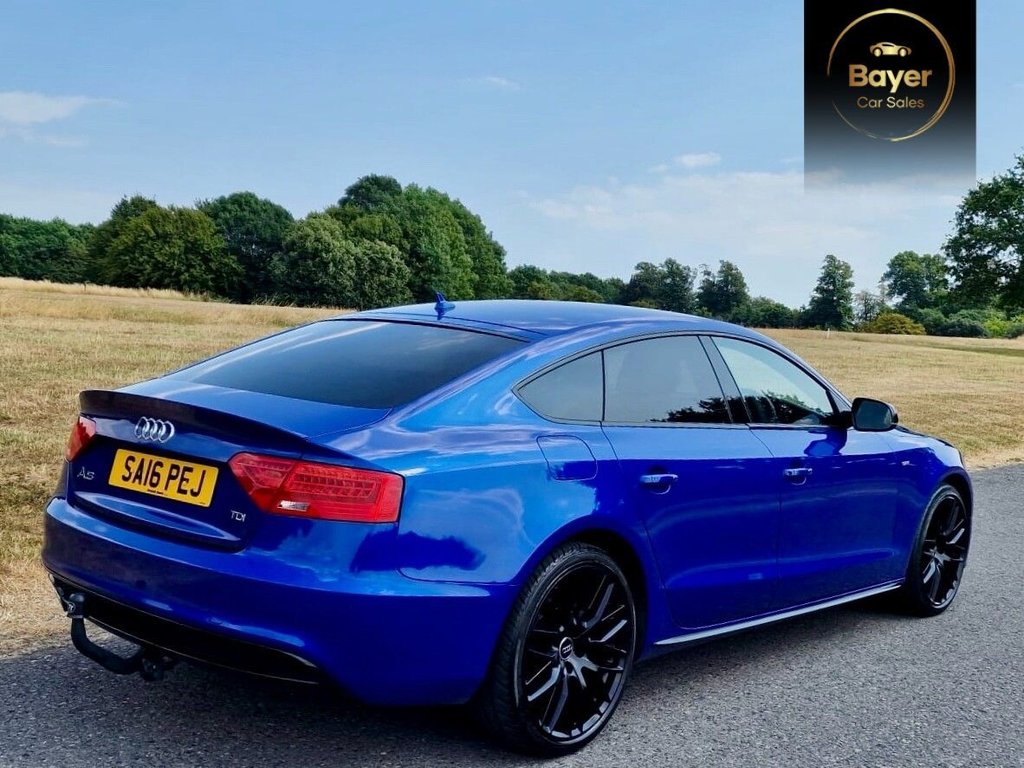 USED 2016 16 AUDI A5 2.0 TDI Black Edition Plus Sportback 5dr Diesel Manual Euro 6 (s/s) (190 ps) FINANCE AVAILABLE