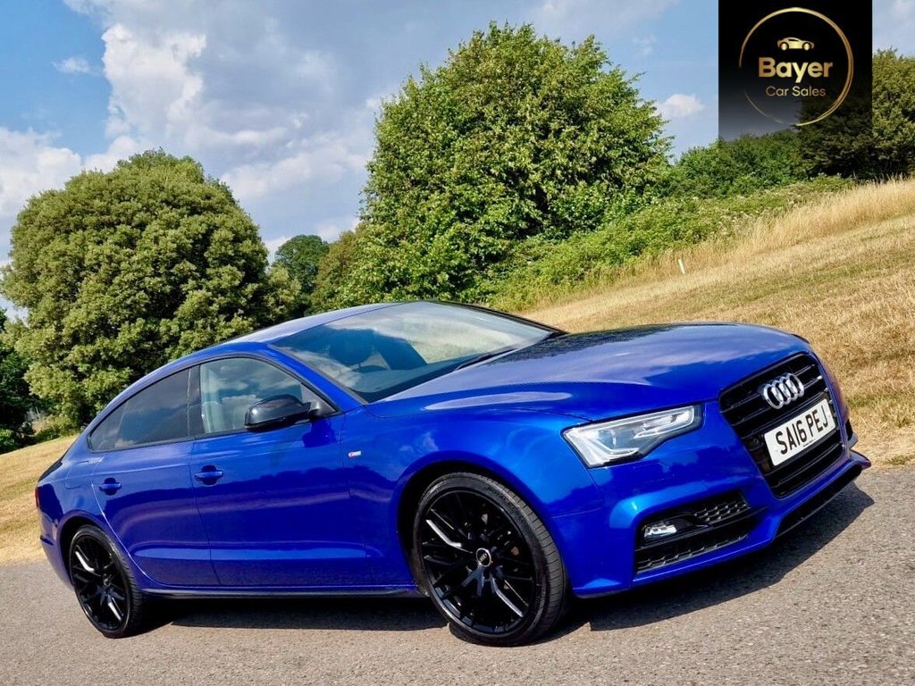 USED 2016 16 AUDI A5 2.0 TDI Black Edition Plus Sportback 5dr Diesel Manual Euro 6 (s/s) (190 ps) FINANCE AVAILABLE