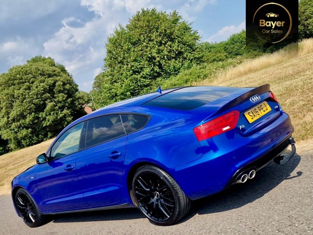 USED 2016 16 AUDI A5 2.0 TDI Black Edition Plus Sportback 5dr Diesel Manual Euro 6 (s/s) (190 ps) FINANCE AVAILABLE