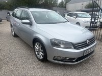 USED 2014 64 VOLKSWAGEN PASSAT 1.6 TDI BlueMotion Tech Executive Estate 5dr Diesel Manual Euro 5 (s/s) (105 ps) BUSINESS MODEL. 2 KEYS