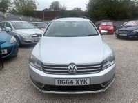 USED 2014 64 VOLKSWAGEN PASSAT 1.6 TDI BlueMotion Tech Executive Estate 5dr Diesel Manual Euro 5 (s/s) (105 ps) BUSINESS MODEL. 2 KEYS