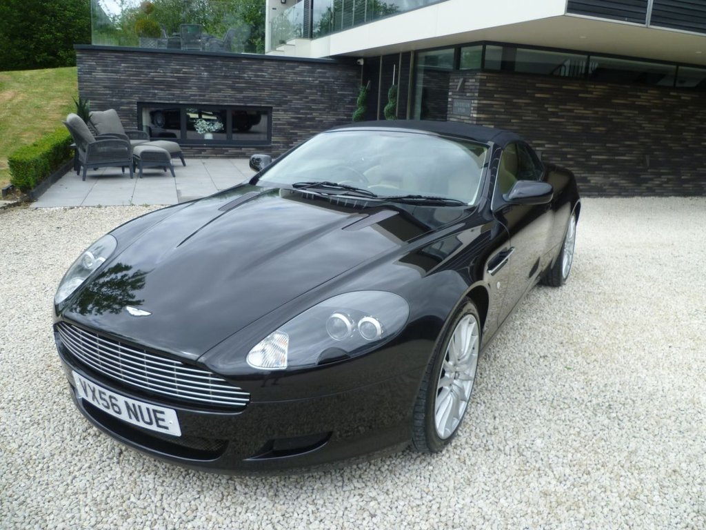 USED 2007 56 ASTON MARTIN DB9 5.9 Volante 2dr Petrol Seq (EU4) (394 g/km, 450 bhp) 