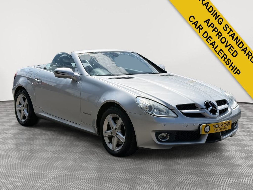 USED 2010 10 MERCEDES-BENZ SLK 1.8 SLK200K Convertible 2dr Petrol Tiptronic Euro 4 (184 ps) Apple CarPlay, Parking Sensors