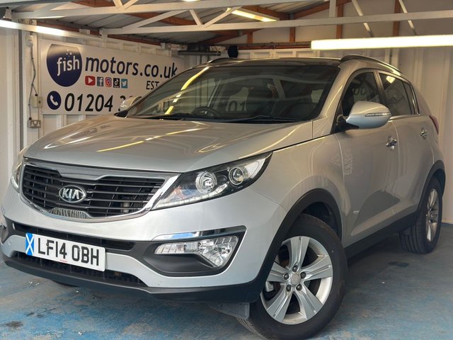 View our Kia Sportage 1.7 CRDi EcoDynamics 2 SUV 5dr Diesel Manual 2WD Euro 5 (s/s) (114 bhp)+2 KEYS+GOOD SERVICE HISTORY+NEW TIMING CHAIN MARCH 2026+SUNROOF+NEW CLUTCH @94K AND GEARBOX OIL+LEATHER SEATS+SENSORS+FOLDING MIRRORS+CRUISE+ALLOYS+AIRCON+HPI CLEAR