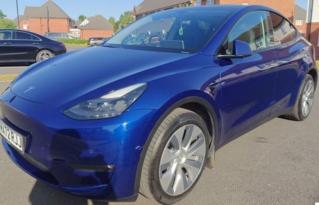 View our Tesla Model Y (Dual Motor) Long Range SUV 5dr Electric Auto 4WDE (384 bhp)