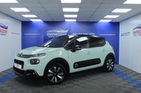 USED 2018 67 CITROEN C3 1.2 PureTech Feel Hatchback 5dr Petrol Manual Euro 6 (82 ps) FINISHED IN ALMOND GREEN