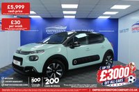 USED 2018 67 CITROEN C3 1.2 PureTech Feel Hatchback 5dr Petrol Manual Euro 6 (82 ps) FINISHED IN ALMOND GREEN