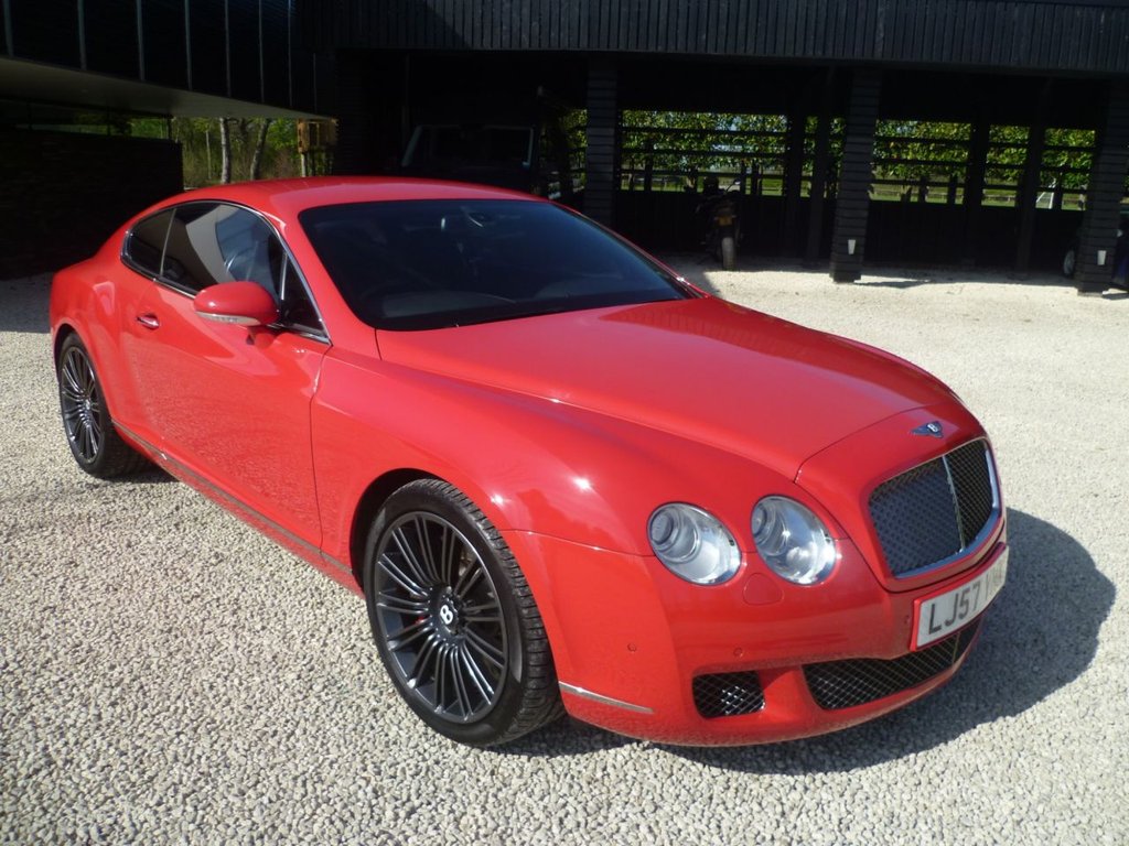 USED 2007 57 BENTLEY CONTINENTAL 6.0 W12 GT Speed Coupe 2dr Petrol Automatic (396 g/km, 600 bhp) 