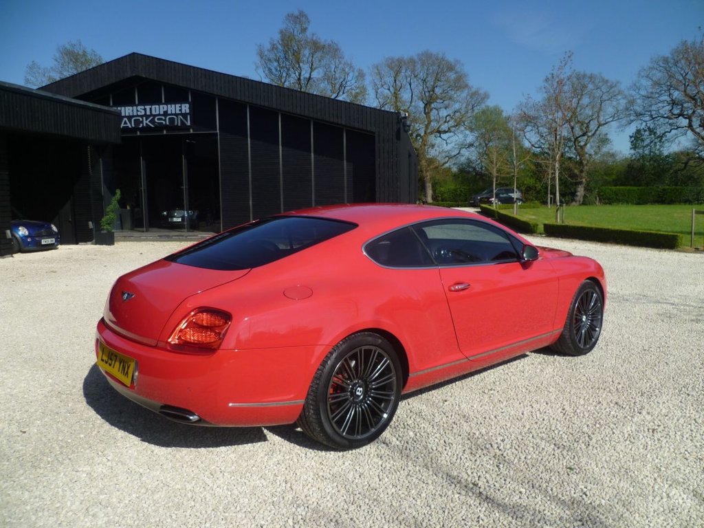 USED 2007 57 BENTLEY CONTINENTAL 6.0 W12 GT Speed Coupe 2dr Petrol Automatic (396 g/km, 600 bhp) 