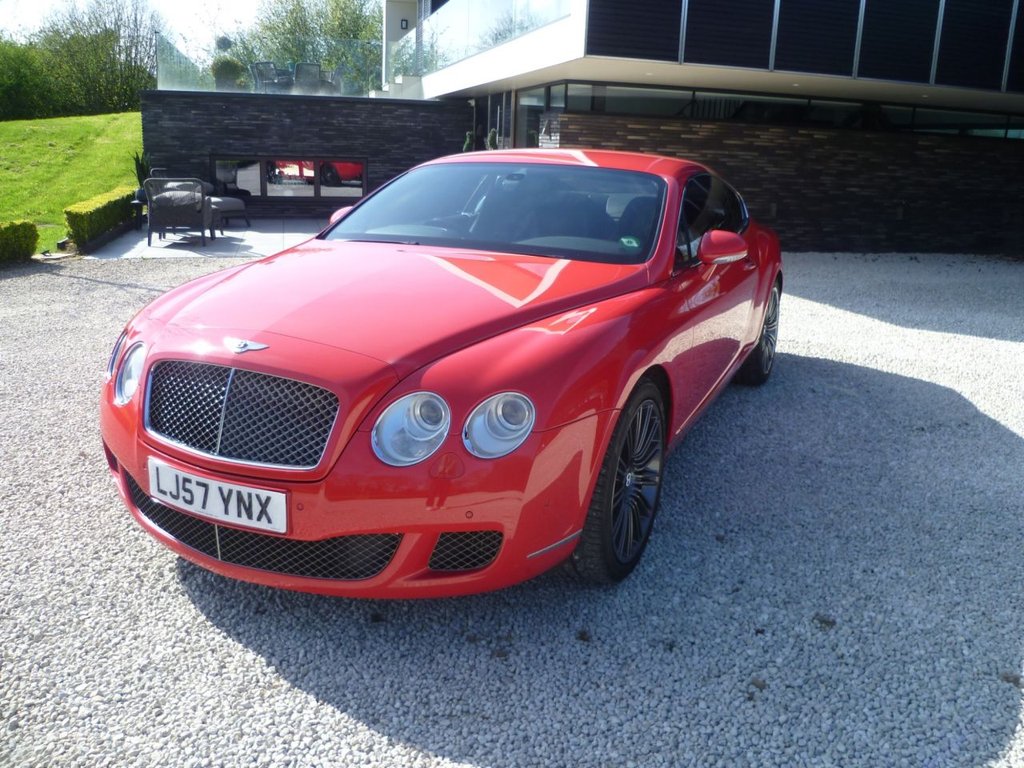 USED 2007 57 BENTLEY CONTINENTAL 6.0 W12 GT Speed Coupe 2dr Petrol Automatic (396 g/km, 600 bhp) 