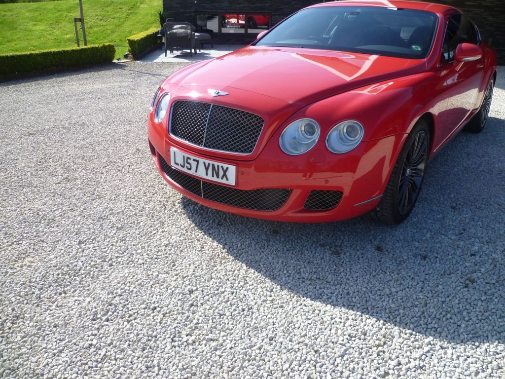 USED 2007 57 BENTLEY CONTINENTAL 6.0 W12 GT Speed Coupe 2dr Petrol Automatic (396 g/km, 600 bhp) 