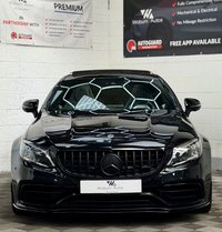 USED 2020 20 MERCEDES-BENZ C CLASS 4.0 C63 V8 BiTurbo AMG S (Premium Plus) Coupe 2dr Petrol SpdS MCT Euro 6 (s/s) (510 ps) 