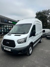 USED 2018 67 FORD TRANSIT 2.0 350 EcoBlue Panel Van 5dr Diesel Manual FWD L2 H3 Euro 6 (130 ps) NO VAT JUST 63K !!!! 130 BHP FRESH MOT + SERVICE