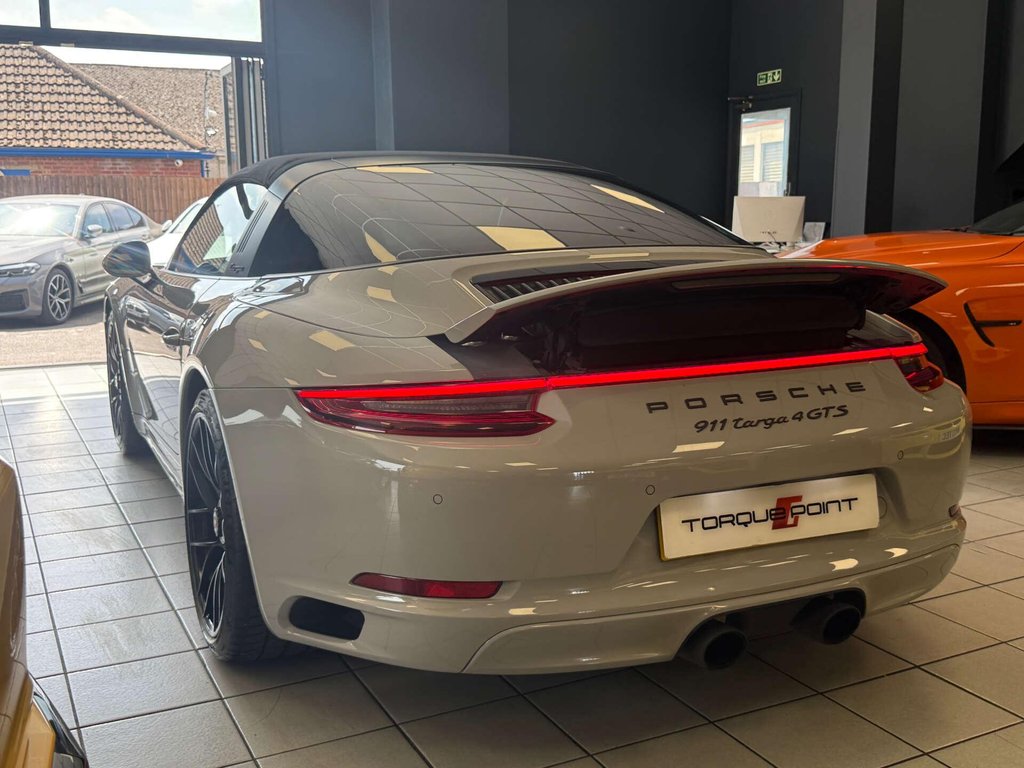 USED 2018 18 PORSCHE 911 3.0 911 Targa 4 GTS Semi-Auto 4WD 2dr FPSH + PDLS + BOSE + PASM