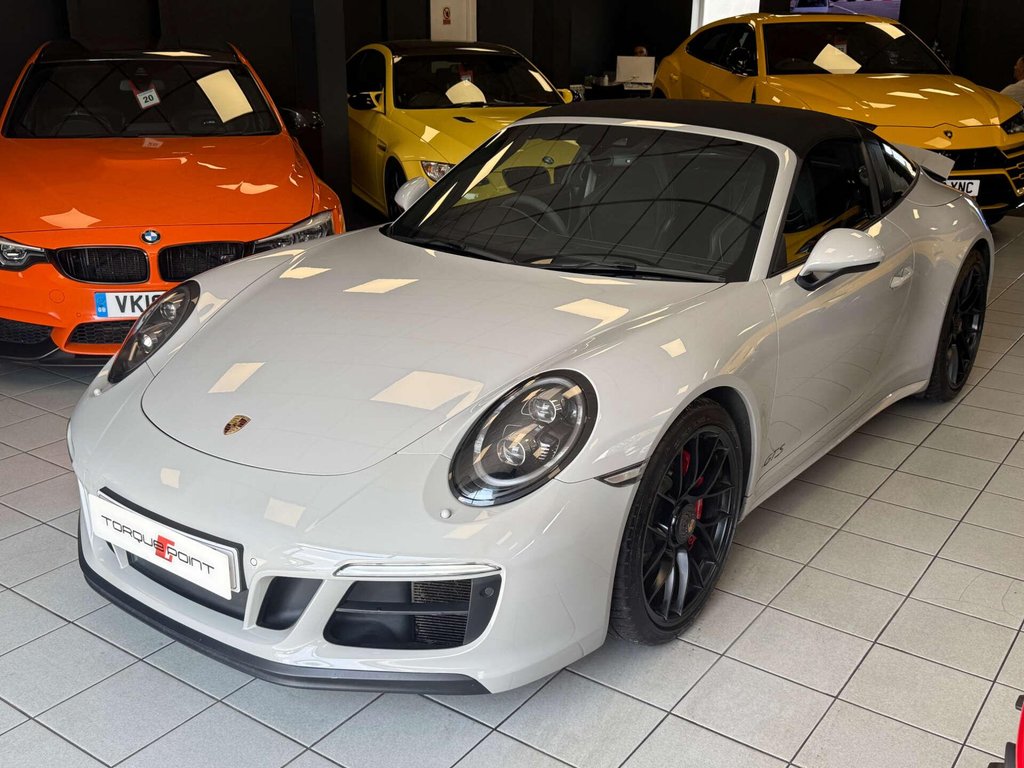 USED 2018 18 PORSCHE 911 3.0 911 Targa 4 GTS Semi-Auto 4WD 2dr FPSH + PDLS + BOSE + PASM