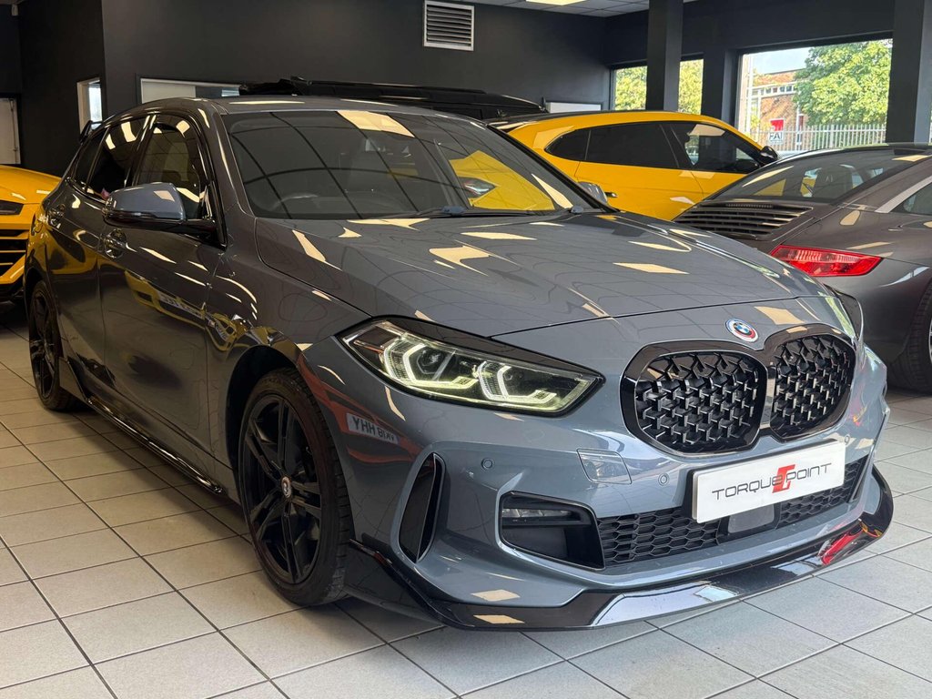 USED 2020 70 BMW 1 SERIES 1.5 118i M Sport Auto 5dr FSH + M PERF. KIT + STARLIGHT