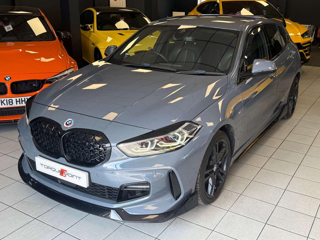USED 2020 70 BMW 1 SERIES 1.5 118i M Sport Auto 5dr FSH + M PERF. KIT + STARLIGHT