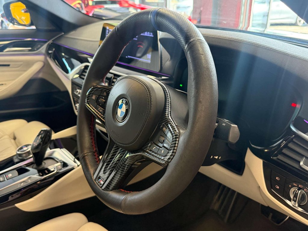 USED 2018 68 BMW 5 SERIES 2.0 530e M Sport Auto 4dr FSH + HK + HUD + M PERF. KIT