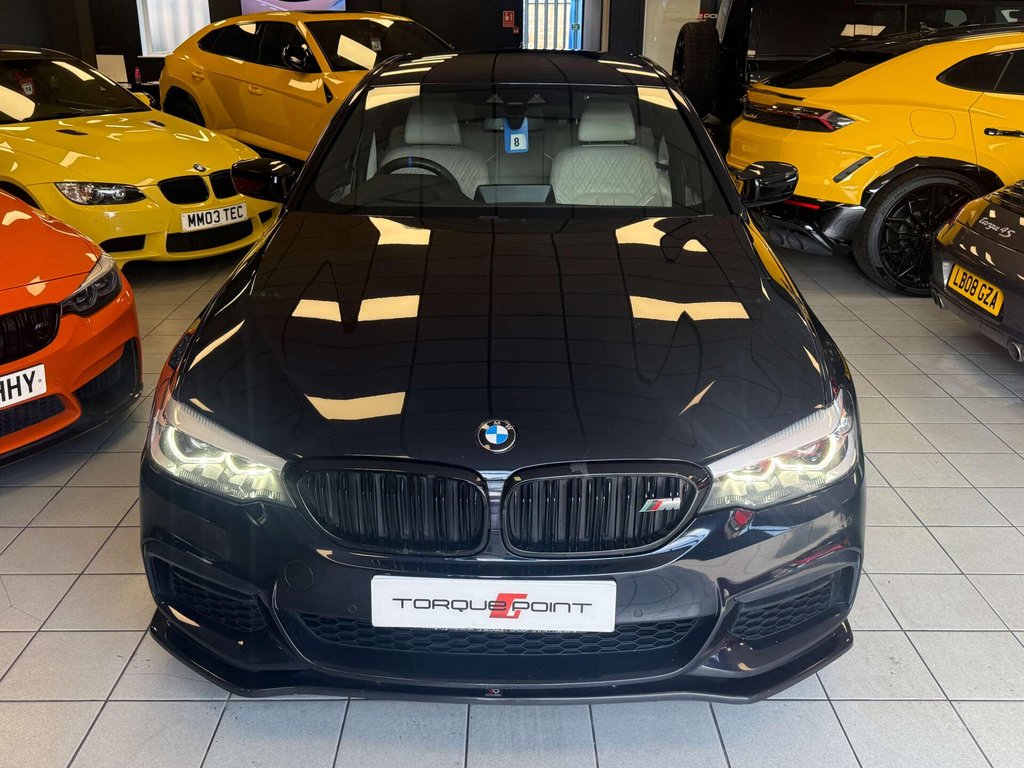 USED 2018 68 BMW 5 SERIES 2.0 530e M Sport Auto 4dr FSH + HK + HUD + M PERF. KIT
