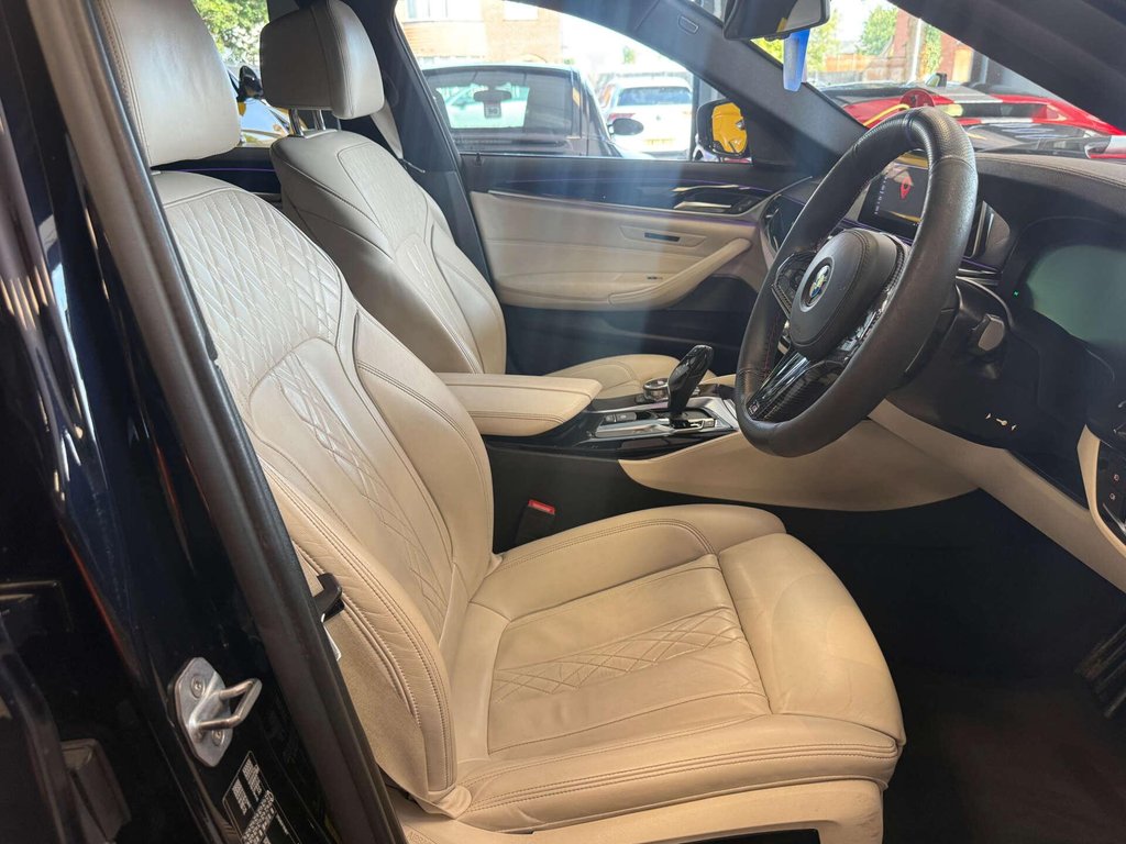 USED 2018 68 BMW 5 SERIES 2.0 530e M Sport Auto 4dr FSH + HK + HUD + M PERF. KIT