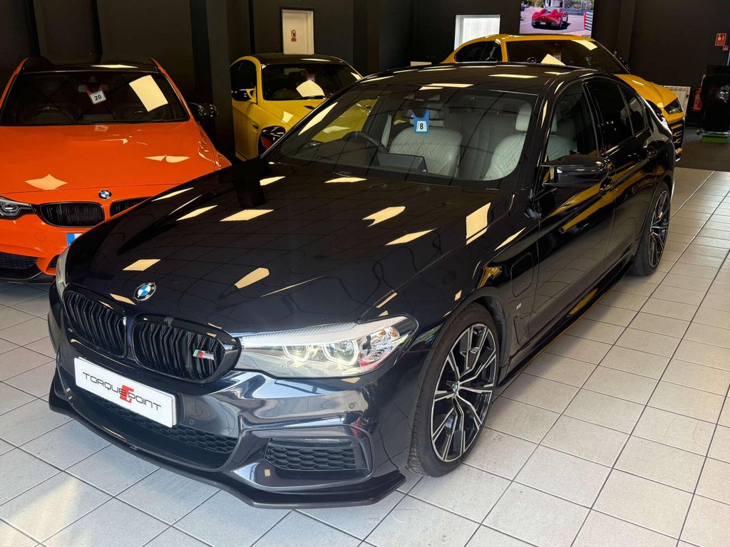 USED 2018 68 BMW 5 SERIES 2.0 530e M Sport Auto 4dr FSH + HK + HUD + M PERF. KIT
