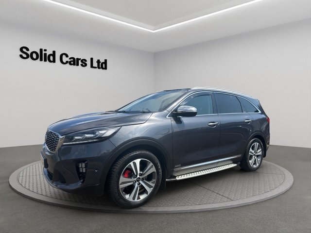 2018 18 KIA SORENTO 2.2 CRDi GT-Line S SUV 5dr Diesel Auto AWD Euro 6 (s/s) (197 bhp) Tow Bar- 4WD - Automatic - 7 Seats - Available For Next Day Delivery