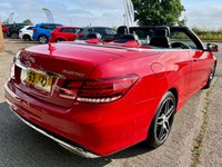 USED 2013 63 MERCEDES-BENZ E CLASS 3.0 E350d V6 BlueTEC AMG Sport Cabriolet 2dr Diesel G-Tronic+ Euro 6 (s/s) (252 ps) CONVERTIBLE, LEATHER, NAV!