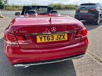 USED 2013 63 MERCEDES-BENZ E CLASS 3.0 E350d V6 BlueTEC AMG Sport Cabriolet 2dr Diesel G-Tronic+ Euro 6 (s/s) (252 ps) CONVERTIBLE, LEATHER, NAV!