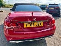 USED 2013 63 MERCEDES-BENZ E CLASS 3.0 E350d V6 BlueTEC AMG Sport Cabriolet 2dr Diesel G-Tronic+ Euro 6 (s/s) (252 ps) CONVERTIBLE, LEATHER, NAV!