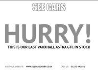 USED 2016 16 VAUXHALL ASTRA GTC 1.4i Turbo Limited Edition Coupe 3dr Petrol Manual Euro 6 (s/s) (120 ps) CRUISE, BLUETOOTH, 12m MOT INCLUDED