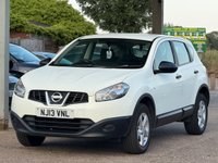USED 2013 13 NISSAN QASHQAI 1.6 Visia SUV 5dr Petrol Manual 2WD Euro 5 (s/s) (117 ps) **HPI CLEAR~FRESH MOT+SVS**