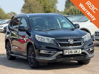 USED 2016 16 HONDA CR-V 1.6 i-DTEC Black Edition SUV 5dr Diesel Manual 4WD Euro 6 (s/s) (160 ps) **LEATHER~SATNAV~CAMERA**