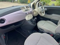 USED 2013 63 FIAT 500 1.2 Lounge Hatchback 3dr Petrol Manual Euro 4 (69 bhp) Low mileage. Sunroof. Ulez