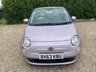 USED 2013 63 FIAT 500 1.2 Lounge Hatchback 3dr Petrol Manual Euro 4 (69 bhp) Low mileage. Sunroof. Ulez