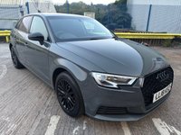 USED 2018 18 AUDI A3 1.0 TFSI SE Technik Sportback 5dr Petrol Manual Euro 6 (s/s) (116 ps) 