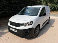 USED 2022 72 PEUGEOT PARTNER 1.5 BlueHDi 1000 Professional Premium Standard Panel Van 5dr Diesel Manual SWB Euro 6 (100 bhp) A/C, 1 OWNER, FSH, CAR PLAY, 6 SPEED