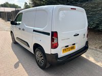 USED 2022 72 PEUGEOT PARTNER 1.5 BlueHDi 1000 Professional Premium Standard Panel Van 5dr Diesel Manual SWB Euro 6 (100 bhp) A/C, 1 OWNER, FSH, CAR PLAY, 6 SPEED