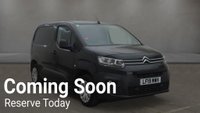 USED 2019 19 CITROEN BERLINGO 1.5 BlueHDi 650 Enterprise M NO VAT VAN Euro 6 (75 ps) 12 MONTHS PART AND LABOUR RAC WARRANTY+RAC BREAKDOWN COVER