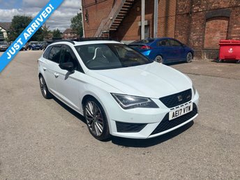 2017 SEAT LEON 2.0 TSI Cupra 290 Black Sport Tourer 5dr Petrol Manual Euro 6 (s/s) (290 ps) &pound;12000.00