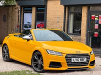 USED 2017 17 AUDI TTS 2.0 TFSI Roadster S Tronic quattro Euro 6 (s/s) 2dr #FSH+HEATED SEATS+COCKPIT+NAV#
