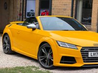 USED 2017 17 AUDI TTS 2.0 TFSI Roadster S Tronic quattro Euro 6 (s/s) 2dr #FSH+HEATED SEATS+COCKPIT+NAV#