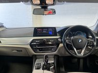 USED 2017 67 BMW 5 SERIES 2.0 520d SE Saloon 4dr Diesel Auto Euro 6 (s/s) (190 ps) MEDITERRANEAN BLUE+FHTD SEATS