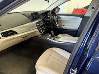 USED 2017 67 BMW 5 SERIES 2.0 520d SE Saloon 4dr Diesel Auto Euro 6 (s/s) (190 ps) MEDITERRANEAN BLUE+FHTD SEATS