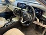 USED 2017 67 BMW 5 SERIES 2.0 520d SE Saloon 4dr Diesel Auto Euro 6 (s/s) (190 ps) MEDITERRANEAN BLUE+FHTD SEATS