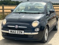 USED 2012 12 FIAT 500 0.9 TwinAir Lounge Dualogic Euro 5 (s/s) 3dr FullHistory/2Keys/Automatic