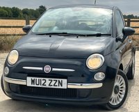 USED 2012 12 FIAT 500 0.9 TwinAir Lounge Dualogic Euro 5 (s/s) 3dr FullHistory/2Keys/Automatic