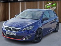 USED 2016 05 PEUGEOT 308 1.2 PureTech GT Line Hatchback 5dr Petrol Manual Euro 6 (s/s) (130 ps) +++CAT D VEHICLE+++