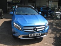 USED 2016 16 MERCEDES-BENZ GLA 2.1 GLA200d Sport (Premium Plus) SUV 5dr Diesel 7G-DCT Euro 6 (s/s) (136 ps) P/ROOF-H/STS-CAMERA-S/HISTORY