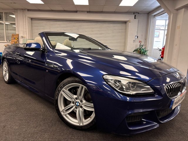 View our BMW 6 Series 3.0 640d M Sport Convertible 2dr Diesel Auto Euro 6 (s/s) (313 ps)